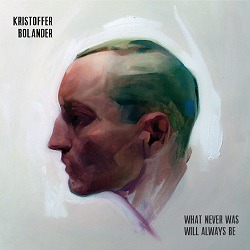 Kristoffer-Bolander - what never was will always be; gemaltes Bild vom Kopf eines weißen Mannes im Profil