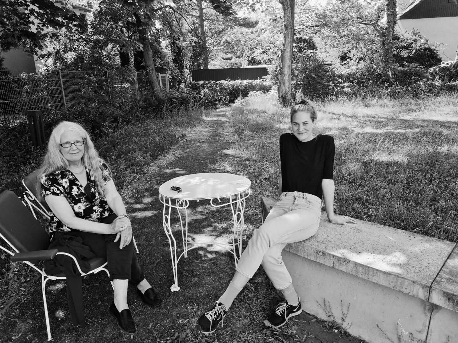 couchFM-Moderatorin Clara mit ihrer Gästin Susanne Schmidt